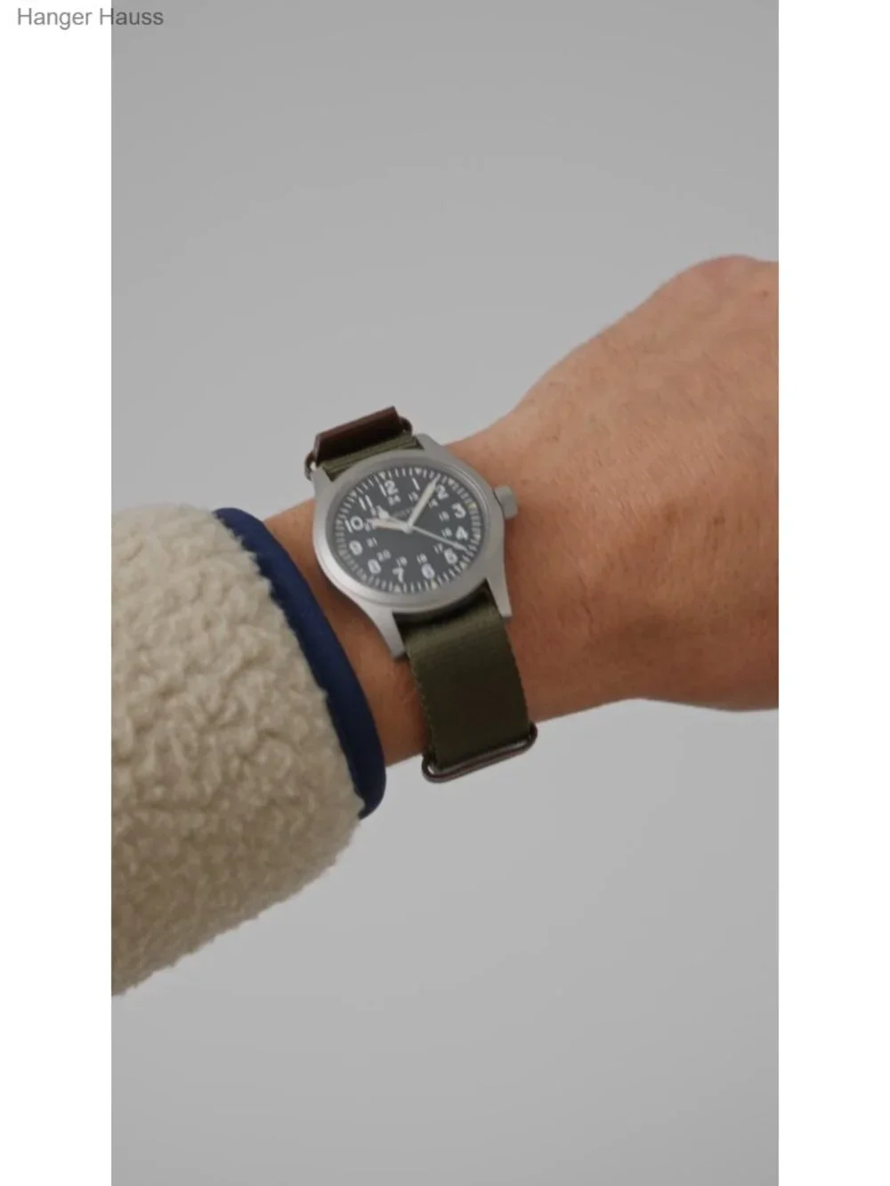 Hamilton Khaki Field Mechanical Men's Watch, 38mm Stainless Steel Case, Swiss